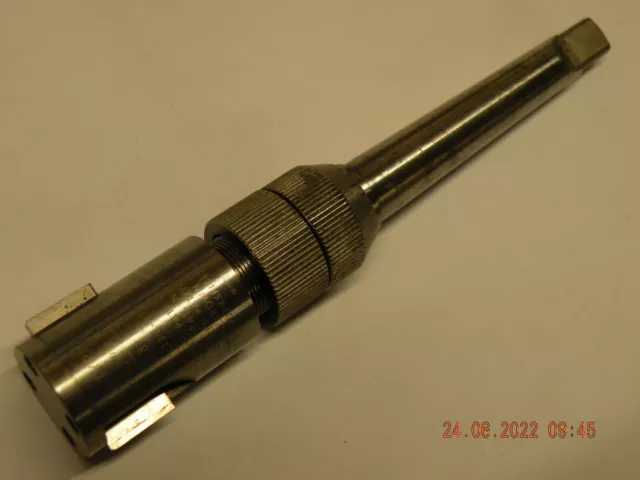 David Brown floating reamer S3 22.2mm-23.8mm range 1 Morse taper shank used L#3