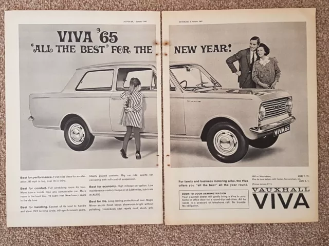 Vauxhall Viva Original 1965 Advert