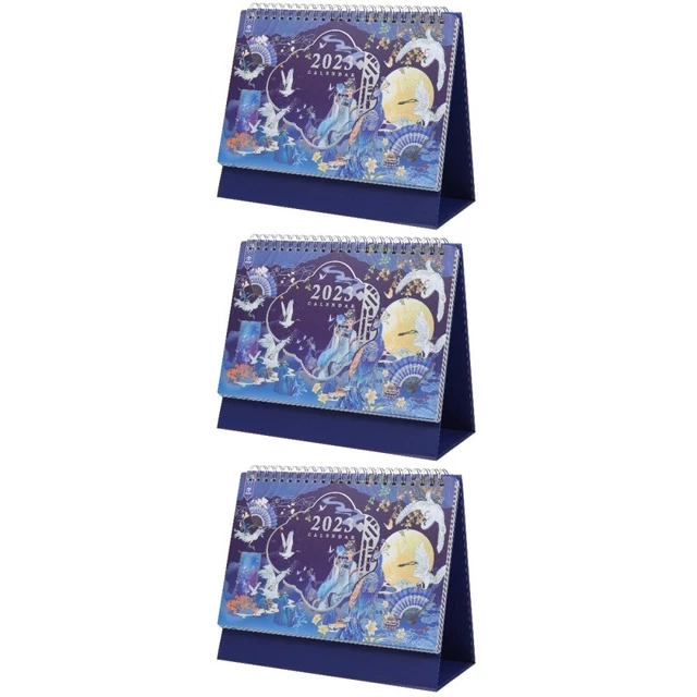 Set 3 Calendario Tavolo 2023 2022-2023 Orario Minicalendario