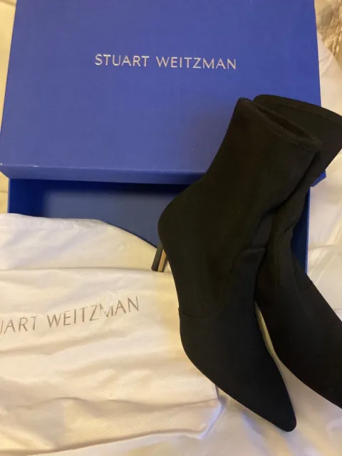 Stuart Weitzman Rapture Stretch Bootie, Size 10