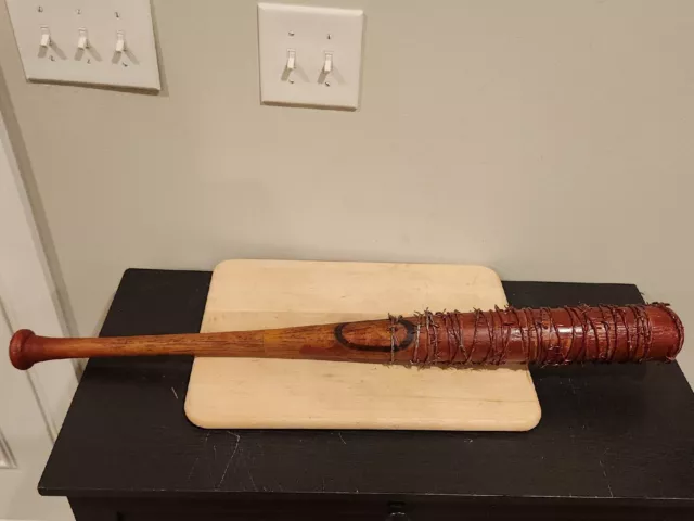 The Walking Dead AMC LUCILLE. Negan Full Size plastic bat 33 inches 2016 The Walking Dead AMC LUCILLE. Negan Full Size plastic bat 33 inches 2016