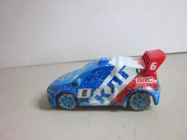 Disney Pixar Cars #6 RAOUL CAROULE GRC Ice Racer Diecast Mattel