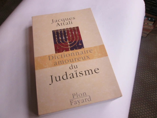 DICTIONNAIRE AMOUREUX DU JudaismeJ.attali EUR 7,90 - PicClick FR
