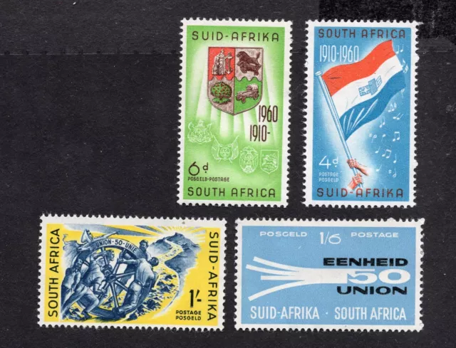 South Africa 1960 set of stamps Mi#268-271 MNH CV=4.8$