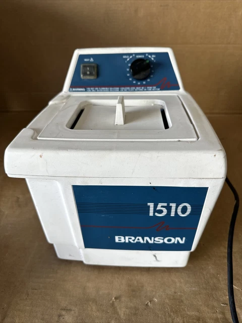 Branson Ultrasonic 1510 Model 1510R-MT Bransonic Ultrasonic Cleaner 0.5 GAL