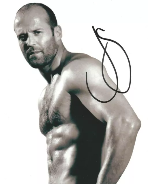 JASON STATHAM Signed Photograph - TV & Film Actor - preprint