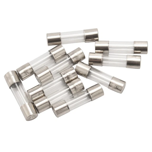 10Pcs 250V 0. 2 a 200mA rupture rapide Tubes des fusibles en verre 5 x 20 mm ZR3