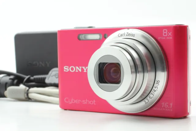 Japan Model [Near MINT] Sony Cyber-shot DSC-W730 16.1MP Digital Camera Red JAPAN