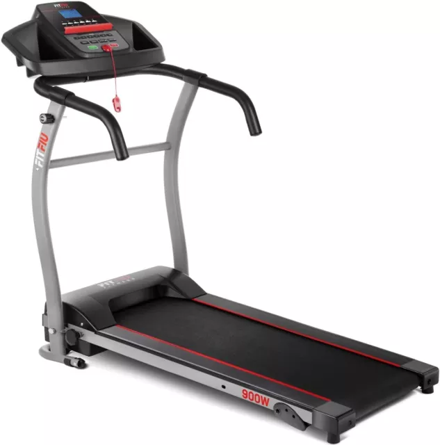 Tapis Course Marche Pliable Electrique Inclinaison Manuelle 900W Vitesse 10km/h