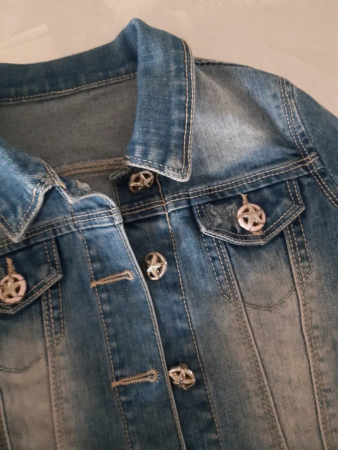Giubbotto Jeans Bambina IN VENDITA PicClick IT