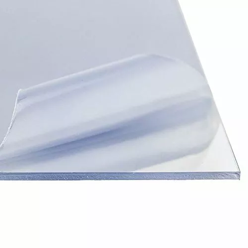 1/8" (3mm) Clear Polycarbonate Lexan Sheet 12" x 12" AZM New