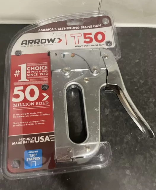 ARROW T50 Heavy Duty Staple Gun 3