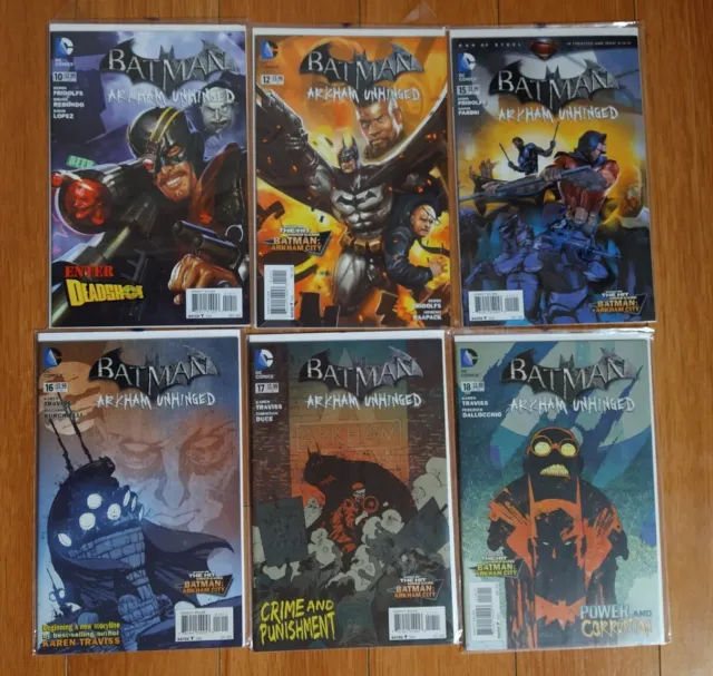 Batman Arkham Unhinged DC Comics Lot of 6 Comics