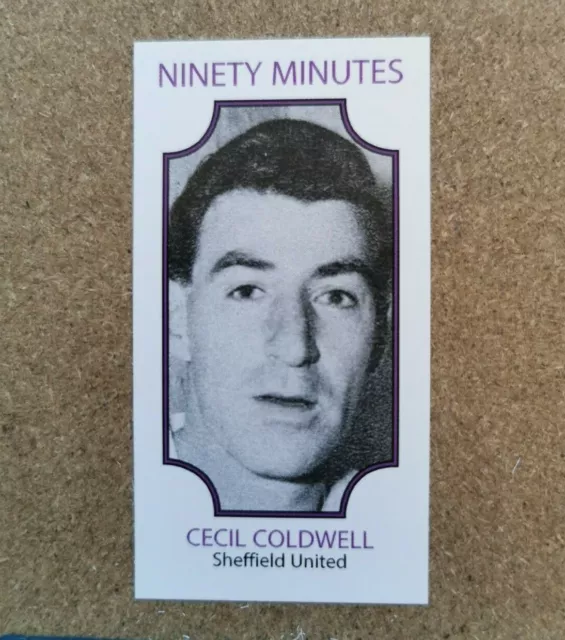 Ninety Minutes Footballers 1950s and 1960s 2010 Single Football Cards - Various