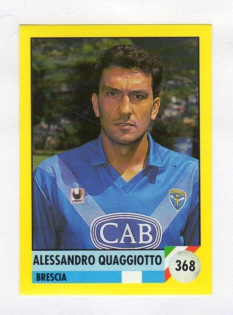 FIGURINA IL GRANDE CALCIO 1988/89 VALLARDI CESENA ROSSI n 53 CON VELINA