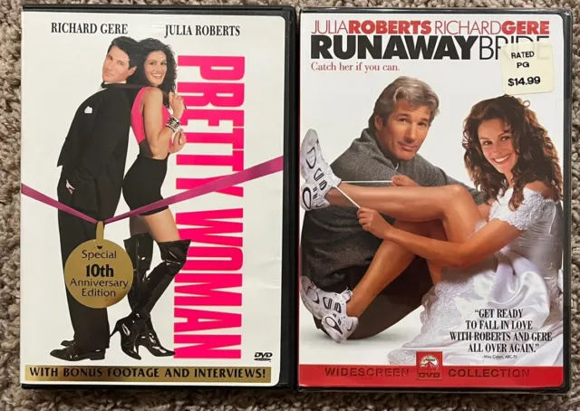 Pretty Woman and Runaway Bride DVD Double Feature - Julia Roberts, Richard Gere