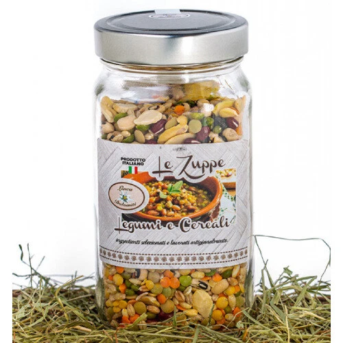 Zuppa Legumi e Cereali in Barattolo