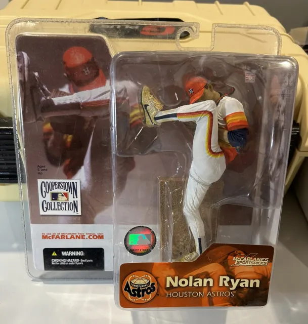 Mcfarlane Cooperstown Collection Series One Nolan Ryan Houston Astros 6" Figure