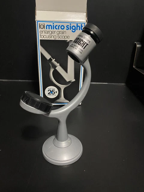 Microsight Enlarger Grain Focusing Scope With Original Box