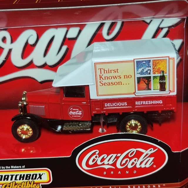 COCA COLA MATCHBOX Collectible 1932 Ford Model AA Truck Diecast 96558 ...