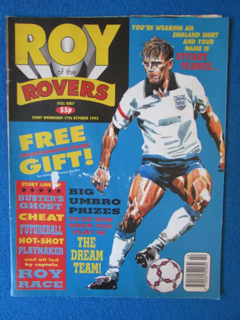 ROY OF THE ROVERS Comic 17/10/92