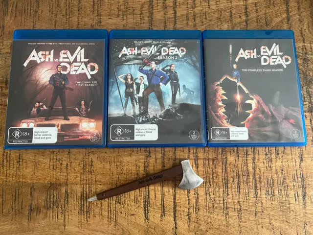 Ash vs Evil Dead: The Complete Series (Region Free) w/SLIP