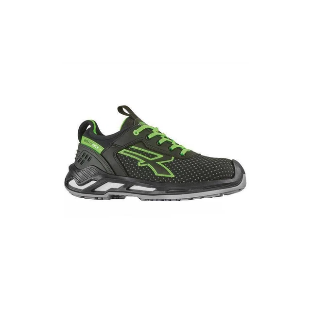 Zapatos Bryan Negro/Verde Bajos 47 S3 UPOWER