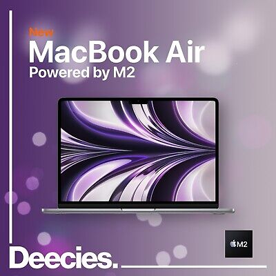 MacBook Air Apple M2 16GB RAM 256GB SSD 8-core CPU 8-Core GPU Laptop SPACE GREY