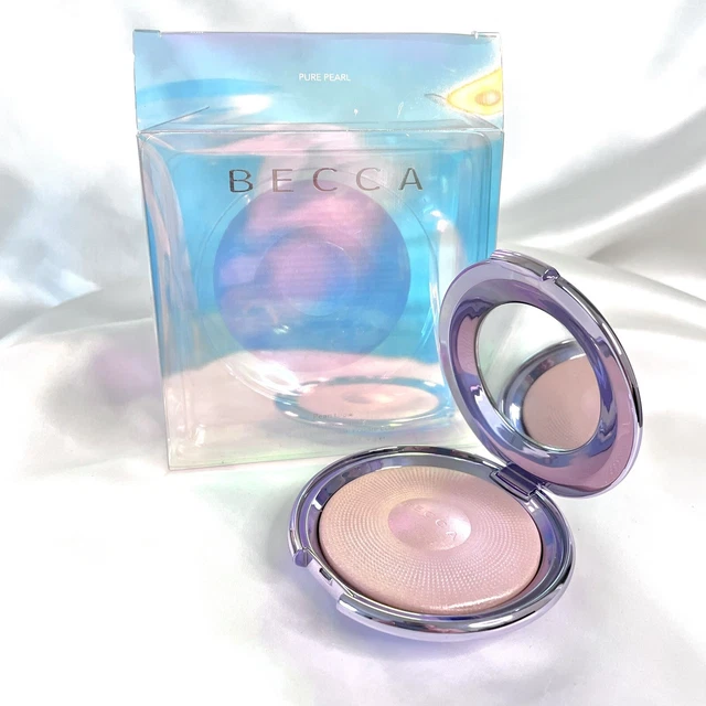BECCA Pearl Glow Luster Glow Powder Pure Pearl - .32 oz New in Box