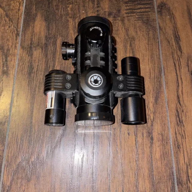 Barska AC11544 Multi-Rail 4x30 Electro Sight with Illuminated Mil-Dot Reticle