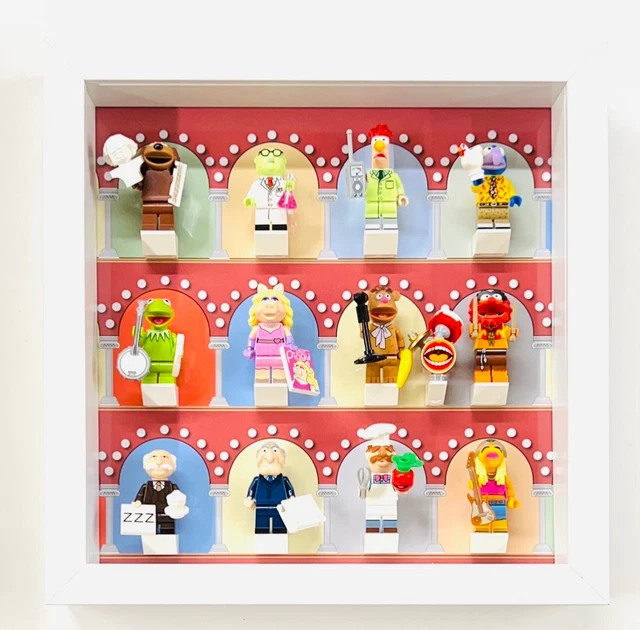 DISPLAY CASE FRAME for Lego ® Muppets Minifigures Figures 71033 25cm £