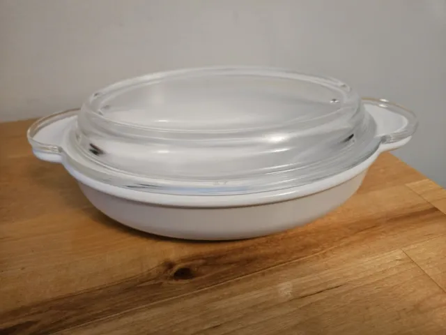 Vintage Corning Ware P-14-B Oval Casserole Dish with glass lid 400 ML  mint