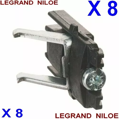 665099 Legrand Niloe,Lot de 8 Griffes de Fixation pour Prises,Interrupteur etc..
