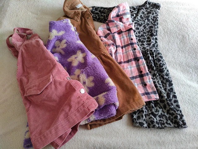 Girls winter clothes bundle age 7-8 years.