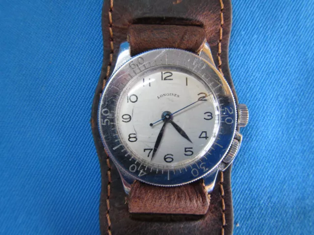 Longines 12.68z Weems Watch 1935 Air Force Navy Army Military WW11 Navigators