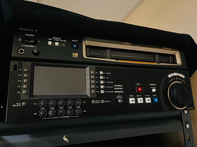 Sony HDW-D1800 HDCAM HD Digital Videocassette Recorder