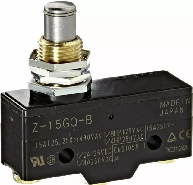 One Omron 15A Z-15GQ-B Micro Switch Fast Shipping
