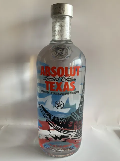 Absolut Vodka Limited Edition Texas 0,750L