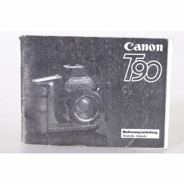 Mode D'emploi Canon T50 En Allemand - Livret D'instructions Original - Occasion