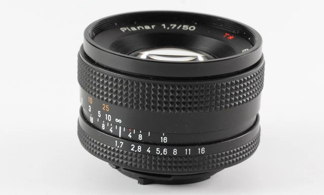Objektiv Carl Zeiss Planar 50mm 50 mm T* 1.7 - Contax Yashica