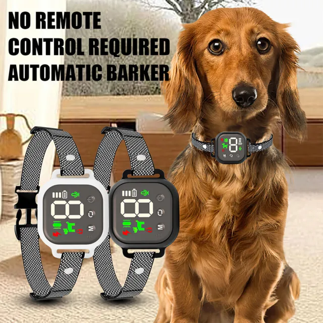 Anti Bark Electric Shock Dog Pet Training E-Collar Obedience Remote Control HOT