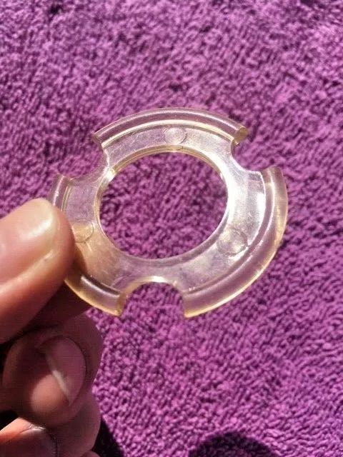 1950-52 Chevrolet NOS Accessory Butterfly Wheel Horn Ring Pivot Bushing #757517 3