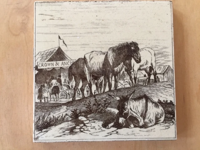 Minton Hollins William Wise Farmyard Tile