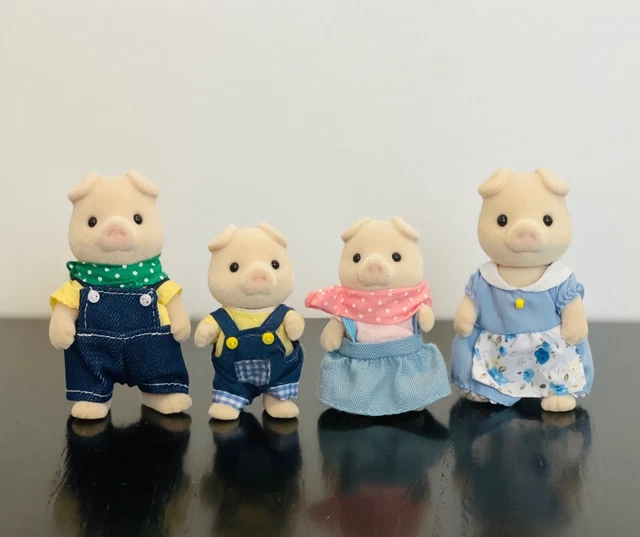 Calico Critters Pig Family 