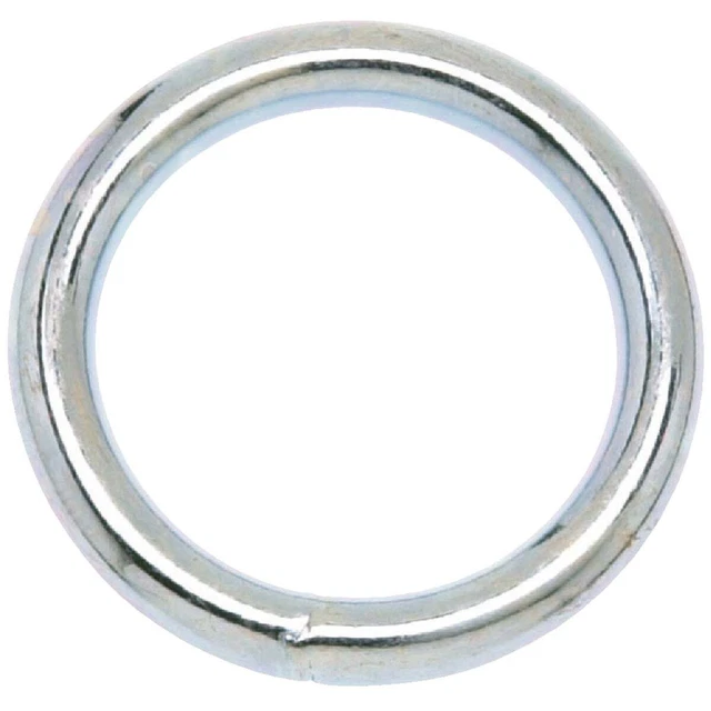 Campbell 1-1/4 In. Nickel-Plated Welded Metal Ring T7665032 Campbell T7665032