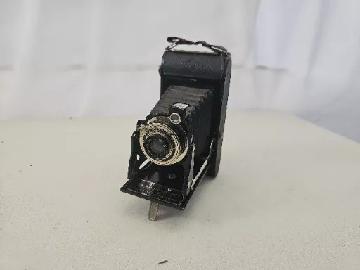 Agfa Ansco PB20 Readyset Folding 6x9 Film Camera - Lens Fungus, As Is