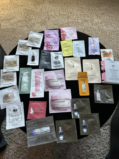 NEW !!!Lot of 30 Product Samples Skin Care