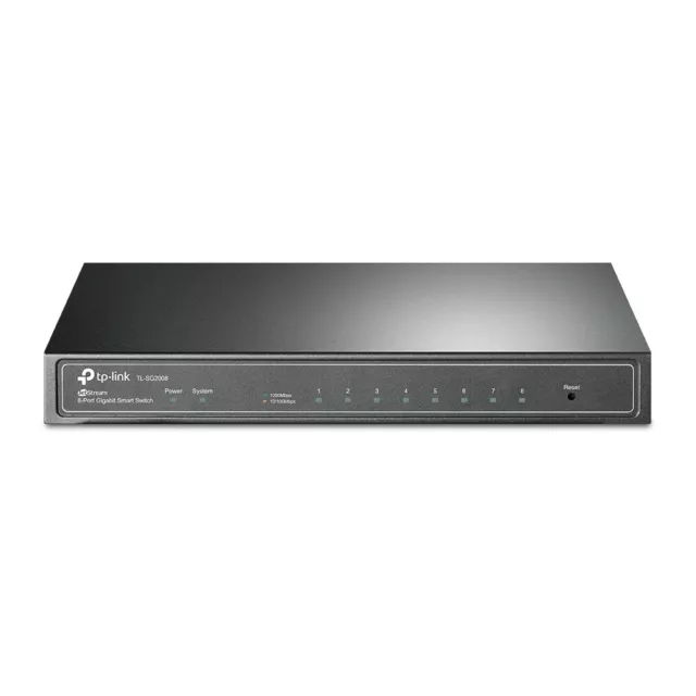 TP-Link JetStream TL-SG2008 8-Port Gigabit L2+ Managed Switch 1xPoE IN Omada