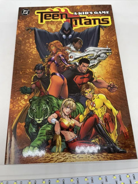 Teen Titans - A KID’S GAME Vol. 1 - Graphic Novel TPB - DC Nm First Print