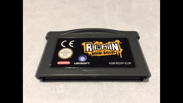 RAYMAN RAVING RABBIDS - Nintendo Game Boy Advance GBA - Cartridge ONLY ...